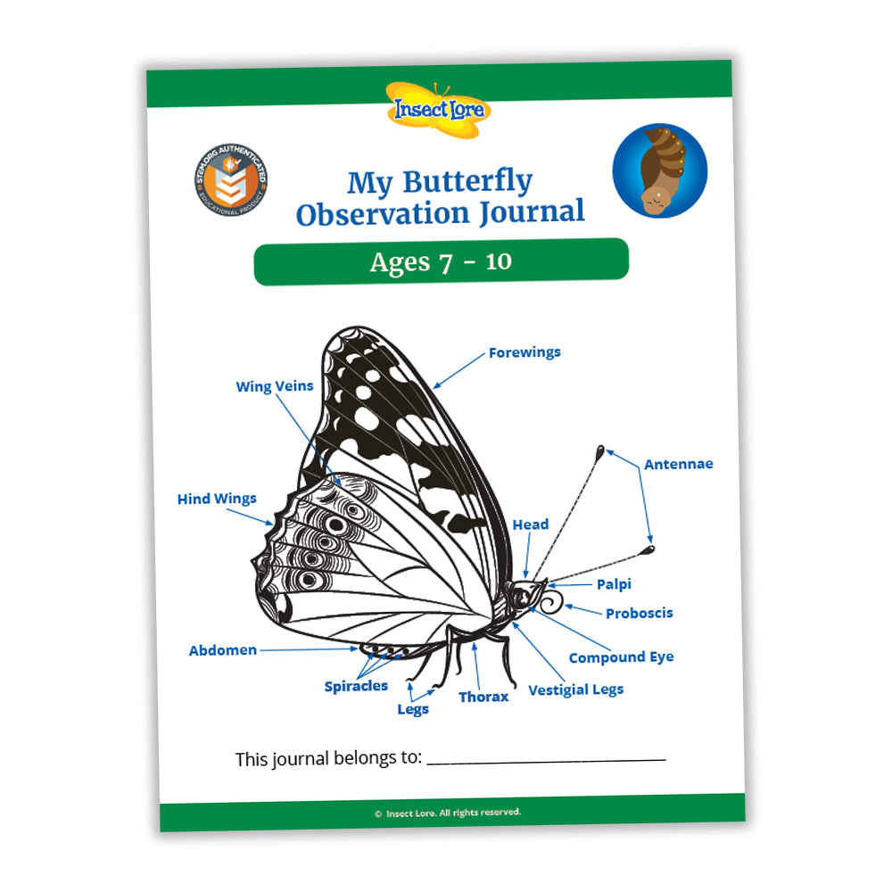 My Butterfly Observation Journal (Ages 7-10)