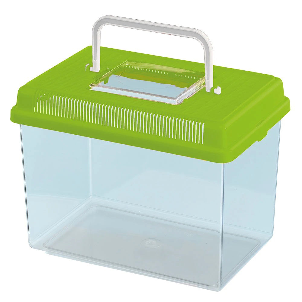 Observation House for bugs, insects, tadpoles and snails. Green lid.