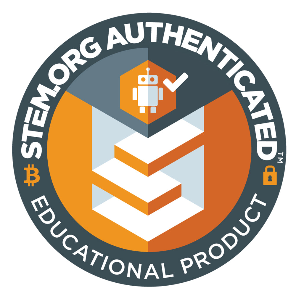 STEM Logo. Product has been authenticated by STEM. (Science, Technology, Engineering and Mathematics)